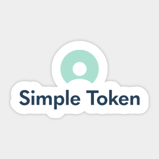 Simple Token Crypto Sticker